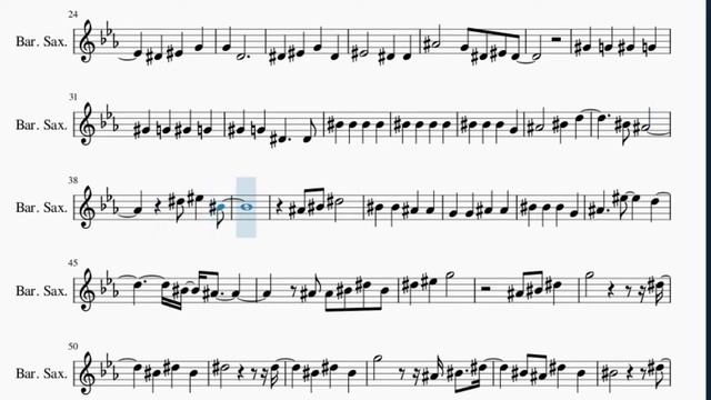Baritone Sax Sheet Music: How to play Love On Top by Beyonce смотреть онлайн
