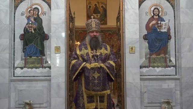 Слово епископа Питирима в Неделю 5-ю Великого поста (17 апреля 2016 г.) смотреть онлайн