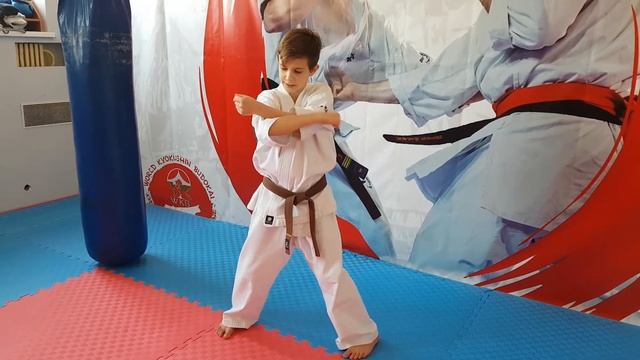 КАРАТЕ для ДЕТЕЙ. Базовая техника в Киокушин карате. Часть 1, Руки. смотреть онлайн