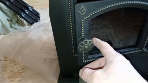 Приобрёл печь-буржуйка, Везувий Комфорт 70, 5кВт. #печькамин #буржуйка #печник