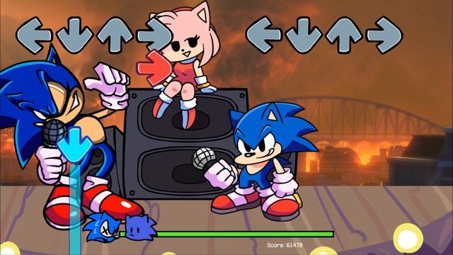 Sonic Forces - Fist Bump (Friday Night Funkin Sonic Edition) смотреть онлайн