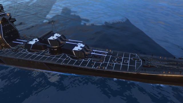 Чёрный Asashio, Atago, Tirpitz и Massachusetts ★ World Of Warships