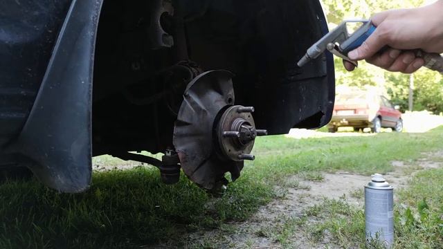 Замена тормозов Hyundai Accent 3 (1.4 2008) - Replacing the brakes смотреть онлайн