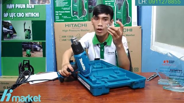 Mua online Máy thổi hơi nóng Makita HG5030K giá siêu tốt. LH 0911278855 смотреть онлайн