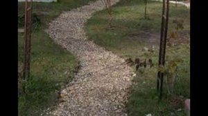 Дорожки из щебня своими руками