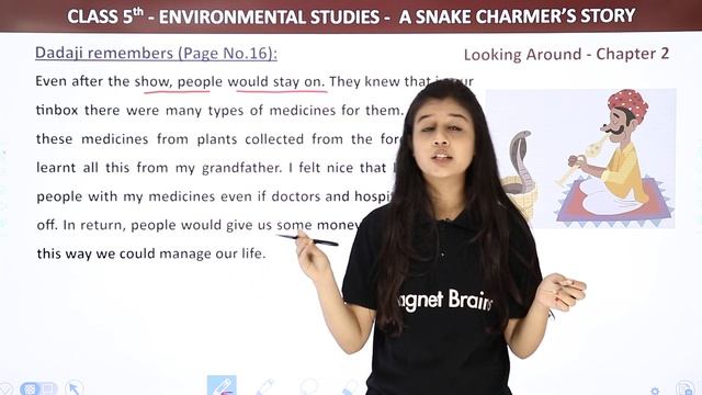 Class 5 EVS Chapter 2 | A Snake Charmer's Story - I am Aryanath | Class 5 EVS NCERT смотреть онлайн