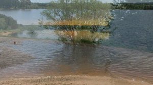 Огромный водоворот на карьере в Протвино (в HD качестве)