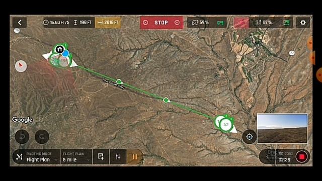 5 mile One Way Flight Plan Trip with Parrot Anafi, What problems I ran in to. смотреть онлайн