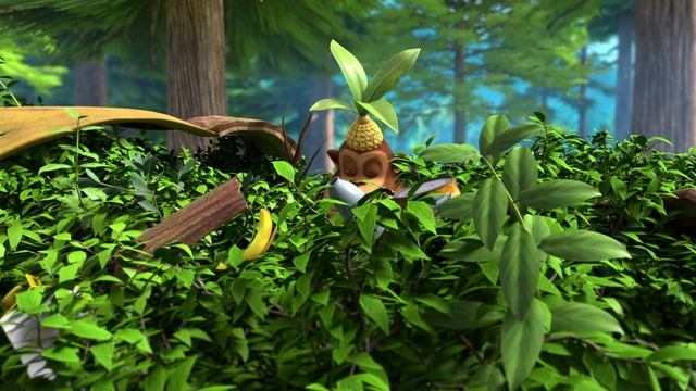 Мишки-братишки. Осколки кристалла, 11 серия. Мусорный бот