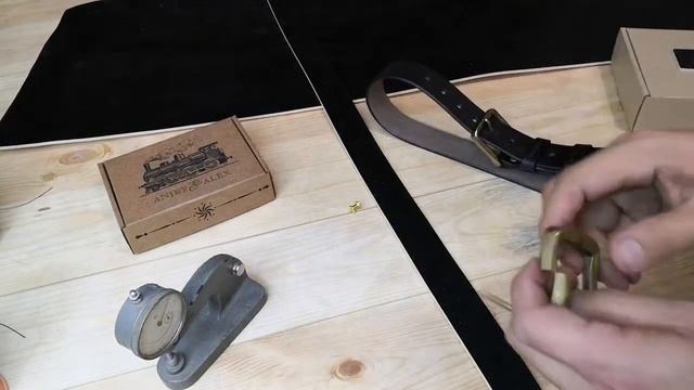 Кожаный Ремень Ручной Работы ANJEY&ALEX, обзор. смотреть онлайн