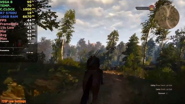 Ryzen 7 5700U Vega 8 | Test in 17 Games in 2022 смотреть онлайн