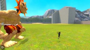 КОШМАРНЫЙ ГРЕГОРИ ПРОТИВ ВСЕХ АНИМАТРОНИКОВ ФНАФ 9 В ГАРРИС МОД FNAF 9 SECURITY BREACH В Garry`s Mo