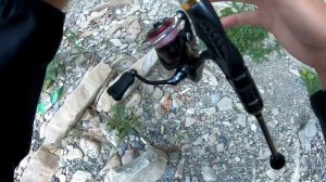 Дорогой, ОЧЕНЬ ДОРОГОЙ спиннинг! ARES SALTY BRAVE 610S Magic Sensor. Ловля на реке