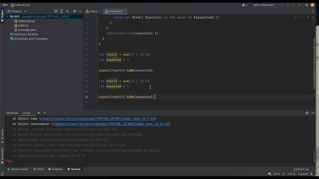#01 Введение и основы. Pro Testing course #javascript #testing смотреть онлайн
