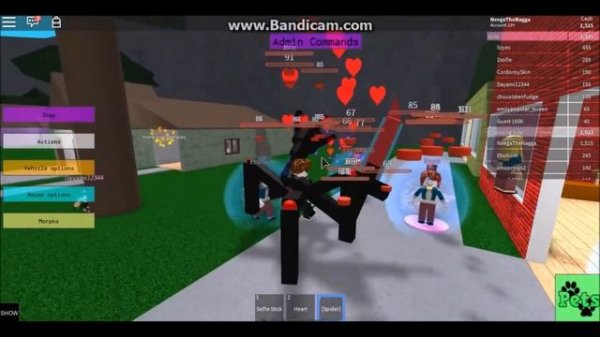 Roblox Script Showcase | Ro-Xploit GUI |  OP admin commands | ESP | Script tab | and much more