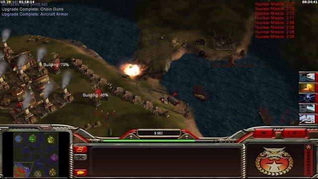 China Tank 1 vs 7 China Tanks Generals - Command & Conquer Generals Zero Hour (Big Hunter Games) смотреть онлайн