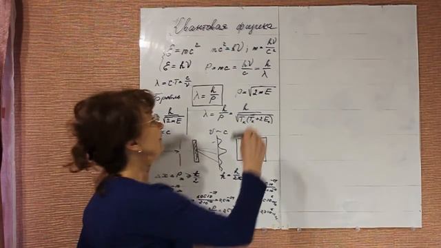 Гипотеза де Бройля. Соотношения неопределенностей. Уравнение Шредингера. смотреть онлайн