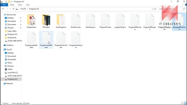 Control Flow in Java with simple programs and Certificate in Tamil... смотреть онлайн