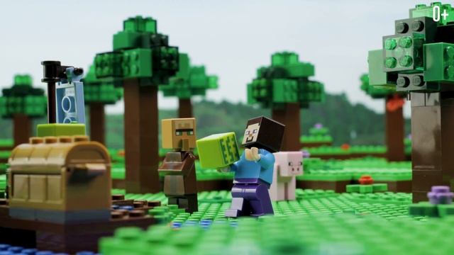 Арбузная ферма - LEGO Minecraft - 21138 смотреть онлайн