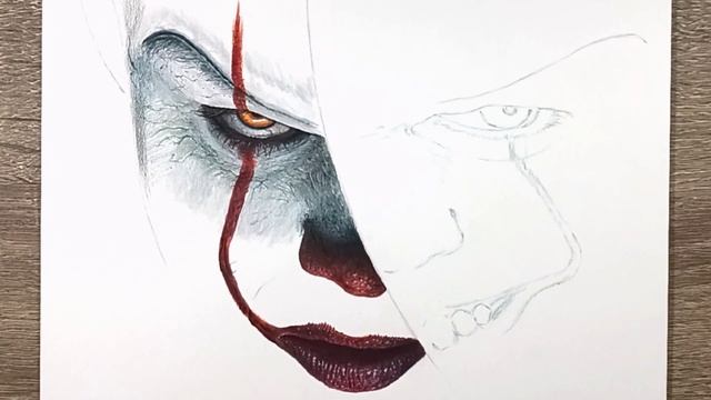 Рисуем?! Пеннивайз танцующий клоун (Оно). | Let's draw?! Pennywise the dancing clown (It). Tutorial смотреть онлайн