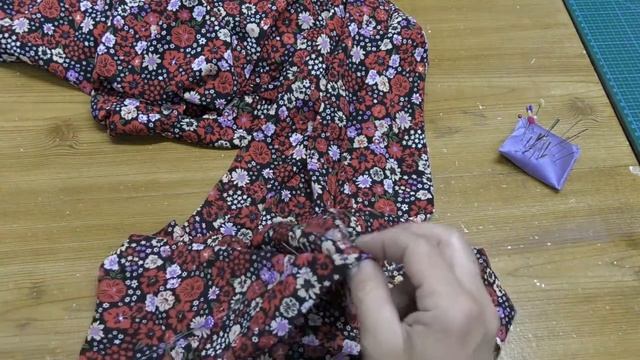 Как обрезать брюки Палаццо ровно. смотреть онлайн