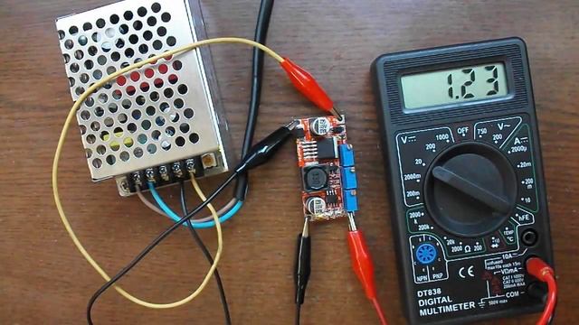 Lm2596 Dc Dc стабилизатор: обзор и замена многооборотных резисторов на переменные