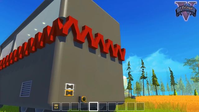 Scrap Mechanic | МЕГА дома на колесах | УЧАСТНИКИ № 3 и 4 смотреть онлайн