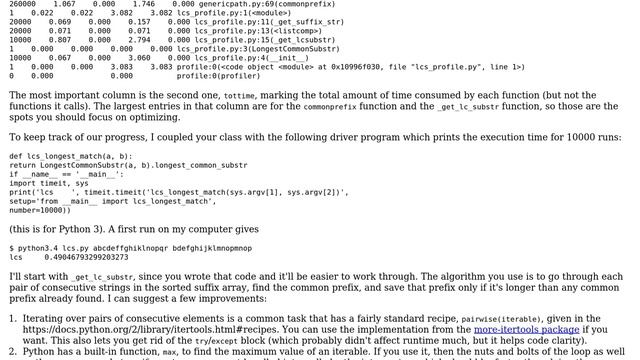 Code Review: Longest common substring approach using suffix arrays (2 Solutions!!) смотреть онлайн
