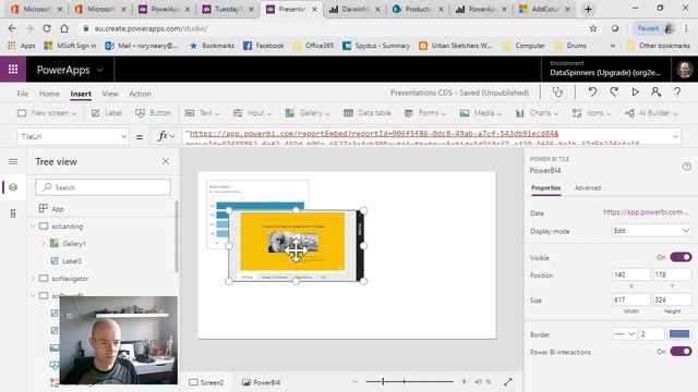 Power Fx Canvas Apps #56 AddColumns#54 Power BI inside your Apps смотреть онлайн