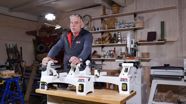 JET JWL-1015VS и JWL-1015 Токарные станки по дереву