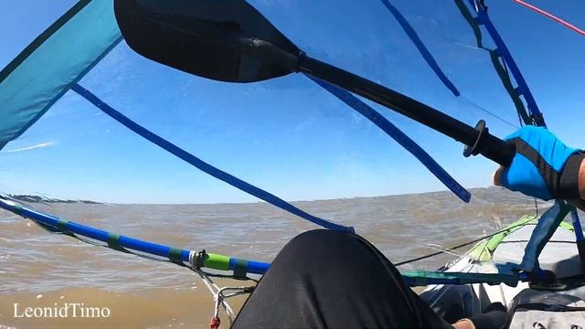 ПАРУС для КАЯКА который ПРЕВЗОШЕЛ МОИ ОЖИДАНИЯ | KAYAK SAILING