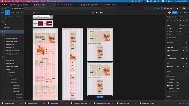 Design case study for Behance using Figma | UI/UX design смотреть онлайн