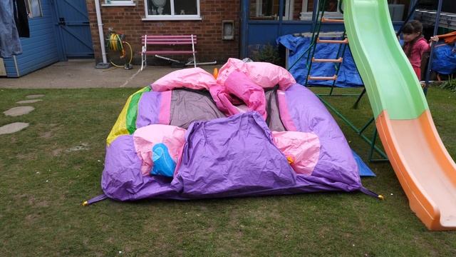 Princess Airflow Bouncy Castle by Happy Hop full setup and review смотреть онлайн