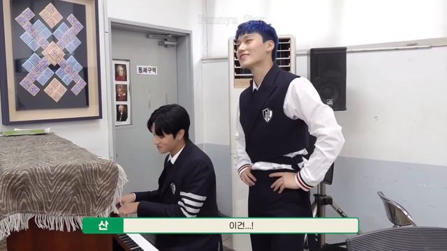 ☺ WooSan's Time, play on Piano ☺ Время Усанов, играют на Пианино 😋 смотреть онлайн