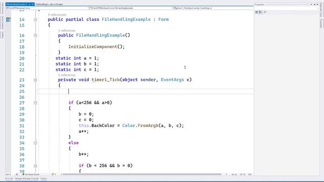 C# Animation in Windows Forms Change Background Color in RGB смотреть онлайн