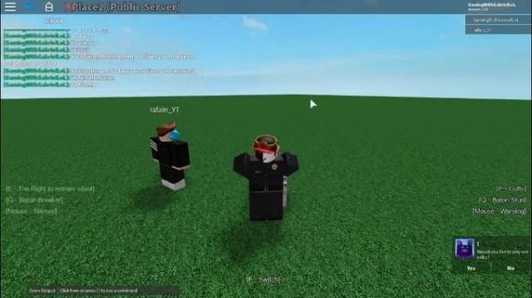 Roblox script showcase:Good cop Bad cop By shackluster (FE Compatible version)