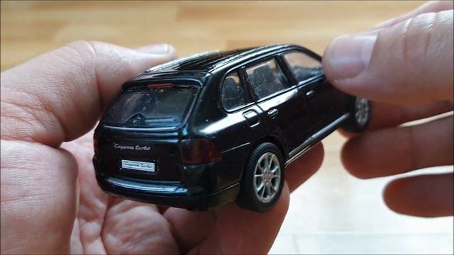 Diecast Porsche Cayanne 1:43 Scale.Welly.Автомодели.Обзор смотреть онлайн
