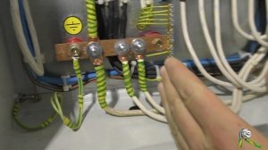 Контур заземления в котельной.