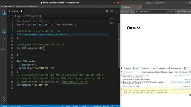 ? ¿Cómo utilizar las 【 Refs en REACT JS 】 ? ▷ Curso de REACT JS desde CERO 5 En español 2020◁ смотреть онлайн
