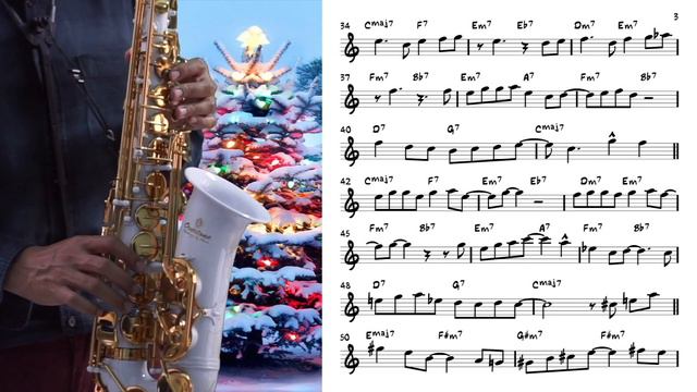 winter wonderland (easy solo) for saxophone смотреть онлайн