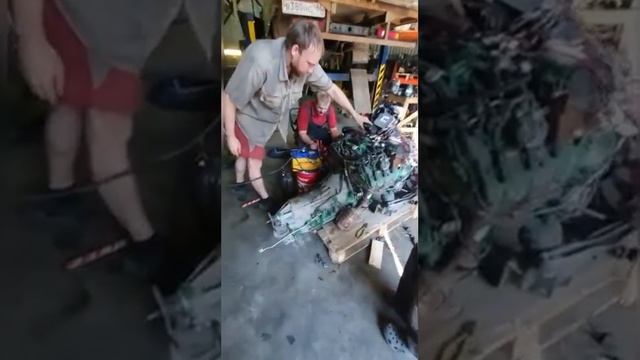 Супер двигатель 1UR-FSE 350 л.с. ?, на замену легенде 3UZFE . Первый запуск?(на коленках)