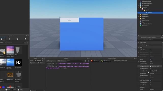 Roblox Studio SurfaceGUI Textbox Input смотреть онлайн