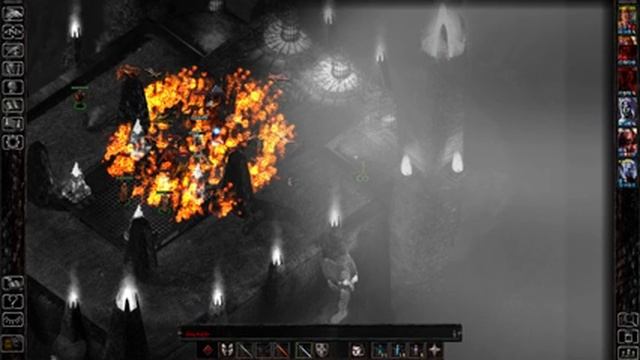 BG EE: Siege of Dragonspear - Belhifet boss fight смотреть онлайн