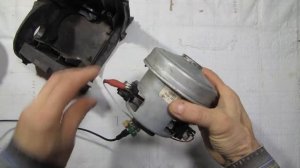 мотор от пылесоса к 12 вольт напрямую