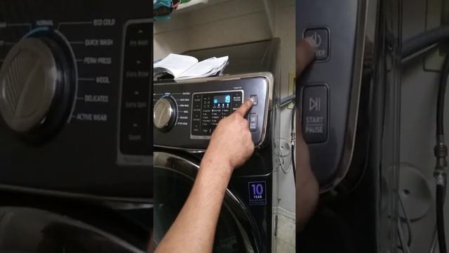 How to enter spin only on a Samsung front washer vrt plus He. смотреть онлайн