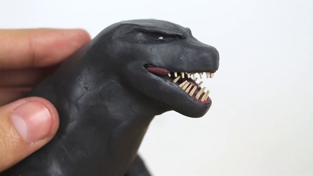 Como Hacer A Godzilla De Plastilina