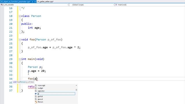 23. C++ getter setter object for function смотреть онлайн