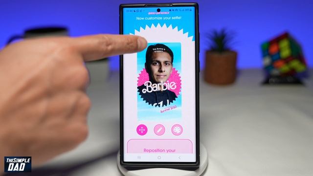 How To Create Barbie Selfie Poster On Your IPhone Android Or PC (2023) #barbieselfie