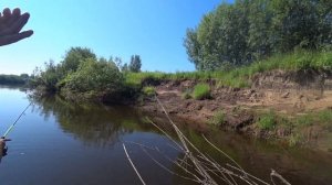 Рыбалка на реке Сосьва | ловля в жаркий день.