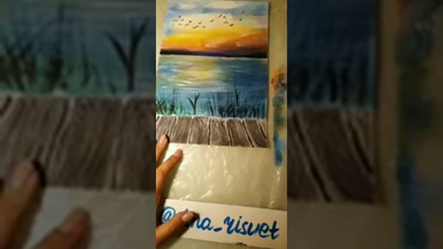 Рисуем закат-часть 2 смотреть онлайн